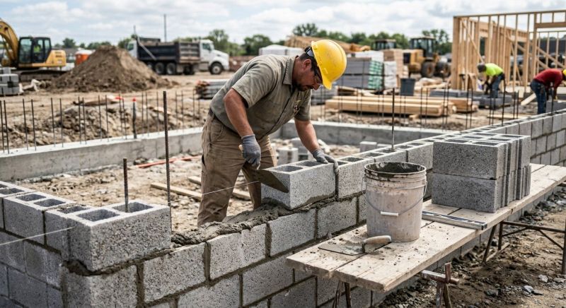 Concrete Block Construction
